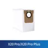 Adecuado para aspiradora robot X20 pro plus con cepillo rodante, barrido integral, bolsa de polvo, filtro de líquido de limpieza, accesorios