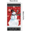 2026 Nuevo Colgante de Tela Navideño Transfronterizo Decoración Muñeco de Nieve Papá Noel Fiesta Festiva Porche Árbol de Navidad