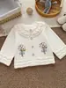 Conjunto Personalizado de Primavera y Otoño para Niñas, Algodón Puro Grado A, Nuevo Suéter 2026, Conjunto de Cumpleaños para Bebés y Niños Pequeños de 1 a 3 Años, Cárdigan y Pantalones