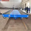 Coche plano eléctrico de laminador de acero 15 toneladas coche plano eléctrico sobre rieles planos de construcción 15 toneladas coche pequeño de acero