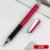 Ventosa de cabeza de tela conductora bolígrafo táctil transfronterizo pintado a mano lector de puntos de juego lápiz óptico transparente metal doble propósito bolígrafo capacitivo
