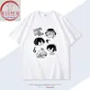 Mercancía de Bungou Stray Dogs: Camiseta de Algodón de Manga Corta Dazai Osamu, Nakahara Nakahiko para Estudiantes, Tendencia de Ropa de Verano Tallas Grandes