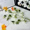 Filme 3D Jasmim Pequeno, Atacado Exclusivo de Flores Artificiais para Exportação, Decoração de Salão de Casamento com Jasmim, Enfeites para Casa, Adereços para Fotografia