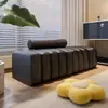 Salón de belleza banco largo área de descanso silla de espera apartamento pequeño taburete para cambiarse los zapatos modelo nuevo sala de estar minimalista creativo hermoso taburete sofá