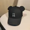 Gorro de Bebé Primavera y Otoño Orejas de Oso Moda Gorra de Béisbol para Niños Gorra para Niñas Gorra con Visera Solar Infantil Moderna
