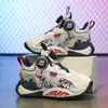 Zapatos para Niños 2026 Nuevo Primavera Amortiguadores Entrenamiento Zapatos Deportivos para Correr para Niños Mayores y Estudiantes Antideslizantes Zapatos de Baloncesto