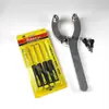 Ferramenta chave de boca de dois braços aplicável para remoção de cilindro hidráulico de escavadeira manutenção hidráulica chave de boca de dois braços cilindro do pistão