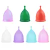 Copa Menstrual de Silicona Copa Menstrual en Lugar de Compresas Empaque de Bolsa de Tela Caja de Regalo para Copa Menstrual de Silicona