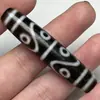 Contas Dzi de Xizang com Alto Teor de Óleo, Olhos Duplos, Olhos Três, Olhos Quatro, Dzi Weathered, Vajra de Nove Olhos, Frasco da Tesoura de Seis Olhos
