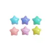 Mini Estrela Colorida Estrela de Cinco Pontas Gel de Creme Grampo de Cabelo Caseiro Capa de Celular Acessórios de Resina Acessórios de Fivela de Sapato Material