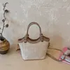 Bolso de Hombro Cruzado Versátil Tejido Simple Elegante de Moda Nuevo Verano 2026 de Gran Capacidad con Textura
