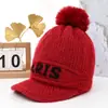 Gorro con capucha de una pieza de invierno para mujer para madres de mediana edad y mayores, forro grueso de forro polar para abrigar, gorro de lana para ciclismo, polaina cortavientos para el cuello, gorro de punto