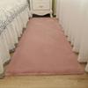 Alfombra Personalizada de Piel Sintética Sofá Computadora Silla de Café Alfombra de Piso Mesita de Noche Sofá Habitación Infantil Alfombra de Piel Sintética de Conejo Polyform