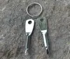 Destornillador de acero portátil EDC para exteriores herramienta multiusos portátil destornillador destornillador con llavero