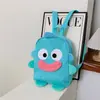 Mochila Escolar Fofa de Desenho Animado Peixe-Palhaço Festa de Estudante Grande Capacidade Mochila Versátil Tridimensional Engraçada Super Fofa Mochila de Menina