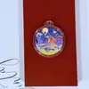 Oro Puro 999 Gama Alta Exquisito Regalo Día de San Valentín Chino 520 Paz y Alegría Princesa Por Favor Haz Galletas de la Fortuna para que Otros las Regalen Venta al por Mayor
