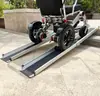 Rampa Portátil sin Barreras para Silla de Ruedas para Subir Escaleras, Carro Plano para Carga y Descarga, Tablón Rampa para Escalones