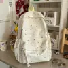Mochila de Hombro Doble Estilo Coreano Viento Ins Estrella Nueva para Mujer Chica Dulce Viaje Salida Mochila Pequeña Alta Apariencia Mochila para Estudiante Universitario