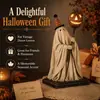 Novo produto internacional: Estatueta de Fantasma Vintage Iluminada, cajado de abóbora brilhante, ornamento de fantasma retrô