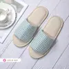 Zapatillas desechables de hotel de verano, portátiles para viaje, zapatillas gruesas cepilladas, para casa de huéspedes, hotel, hogar, zapatillas de lino