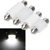 Coche doble punta 31 mm36mm39mm 41mm 3030 2smd luz de compartimento de coche luz de lectura caja trasera luz de techo