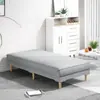 Banqueta Extra Larga de Cama Sábana de Cama Hombre Descanso para Almorzar Cama Dormitorio Cama de Empalme Ampliada Extender Sillón Sofá Cama