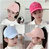 Boné de Baseball Infantil com Opção para Rabo de Cavalo, Chapéu de Sol para Meninas para Proteção Solar no Verão, Boné Viseira para Meninas