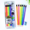 Lápices al por mayor para estudiantes de primaria, especiales para exámenes, lápiz hexagonal Hb infantil para dibujar y escribir, papelería al por mayor
