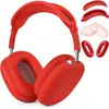 Adecuado para Funda Protectora Airpodsmax Auriculares Bluetooth Apple Funda de Silicona Montados en la Cabeza TPU Transparente Almohadilla para la Oreja Funda Protectora