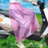 Delantal Impermeable de PVC de Media Longitud, Falda Protectora para Piernas a Prueba de Lluvia para Vehículos Eléctricos, Falda Cortavientos a Prueba de Sol y Polvo para Ciclismo, Unisex