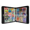 Direto da fábrica baokemeng livro de cards PU zíper fichário livro de armazenamento de cards de jogo livro de armazenamento portátil à prova d'água