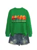 El otoño es mi color favorito sudadera versátil holgada para mujer comercio exterior transfronterizo Amazon al por mayor