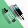 Estoque de fábrica 30ml frasco de vidro de parede espessa fundo espesso conta-gotas frasco de solução estoque material de embalagem cosmética frasco vazio