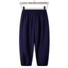 Pantalones Largos Finos de Color Sólido Anti-Mosquitos para Niños y Niñas, Joggers Suaves y Transpirables Tipo Linterna, Pantalones de Entrenamiento, Verano 2026