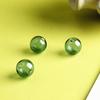 Bola de cristal coreana Sirena burbuja de agua cuentas de bola de cristal multicolor con agujero aretes aretes Colgante de joyería