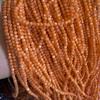 Cuentas sueltas de concha de agua dulce natural, 2 mm, 3 mm, 4 mm y 6 mm, accesorios para el cabello, pulseras, cuentas de concha de 38 cm.