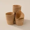 Forminhas de papel para cupcake com borda enrolada, forminhas para muffin resistentes ao calor, forminhas de papel à prova de óleo para sobremesas, forminhas descartáveis para bolo, disponíveis para atacado