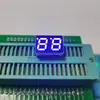 Tubo digital de 2 LEDs de 0,28 polegadas azul brilhante tubo digital de fileira única 5 pés 8MM de altura tubo digital