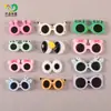Pinza para el pelo de gafas de sol de animal de dibujos animados lindo accesorio de resina DIY hecho a mano creativo lindo material de decoración para gafas