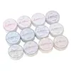 Fita Glitter Yanji, Padrão Fino Flor de Sal, Padrão Floral Fresco, Material para Diário DIY, Adesivo de Colagem Decorativo de Base