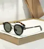 Jmm Delage Moda Transfronteriza Nuevo Marco Redondo de Metal Personalizado Retro Gafas de Sol de Alta Gama Estilo Callejero Gafas de Sol de Moda