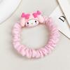 Diadema de Dibujos Animados Sanrio para Mujer, Linda Diadema de Estudiante, Cuerda para el Cabello Kuromi, Goma para el Cabello, Accesorios para el Cabello para Niños, Venta al por Mayor