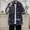 Camisa de manga curta estilo Hong Kong 2026 para homens, nova marca de moda de rua europeia e americana, camisa casual coreana para jovens de verão