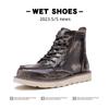 Zapatos para Hombre Talla Extra Grande Talla 45 Talla 46 Botas Retro Primavera y Verano Talla de Hombre 47 Talla 48 Talla 49 Botas de Trabajo Forradas de Lana para Hombre