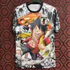 Jersey Edición Especial Japón Anime Dragon Ball One Piece Luffy Naruto Sasuke Edición Fans 2.0