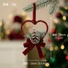 Decoraciones de Lazos Navideños Transfronterizos, Adornos Colgantes Navideños, Montaje de Atmósfera de Escena, Decoraciones Colgantes Decorativas