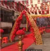 Arco de Cuerno Tallado en Hierro de Nuevo Estilo Transfronterizo para Bodas, Arco de Accesorios para Bodas, Puerta de Marfil, Marco de Puerta de Cuerno Estilo Europeo