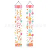 Novo Estilo Coupletos de Feliz Aniversário Transfronteiriços Decoração de Fundo para Cabine de Fotos de Reunião de Festa de Aniversário ao Ar Livre Cortina de Porta Bandeira Pendurada