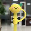 En stock Venta al por mayor barato tapón de pajita de silicona tapa antipolvo para pajita celebridad de internet tapón antipolvo para bebida funda de silicona para pajita