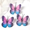 Tela de Mariposa Simulada DIY Pasador Tocado, Accesorio para el Cabello Estilo Antiguo Hanfu, Accesorio para Fotografía de Boda, Decoración de Mariposa para Habitación